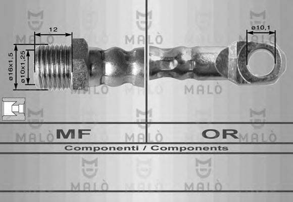 Тормозной шланг 8023 MALO