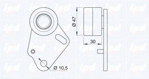 Ролик 15-3222 IPD