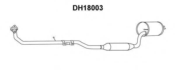 Амортизатор DH18003 VENEPORTE