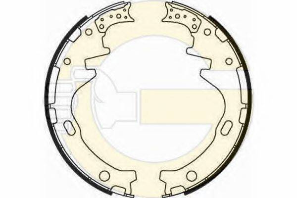 Комплект тормозных колодок 5185159 GIRLING