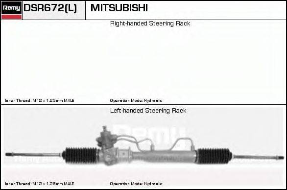 Рулевой механизм DSR672L REMY