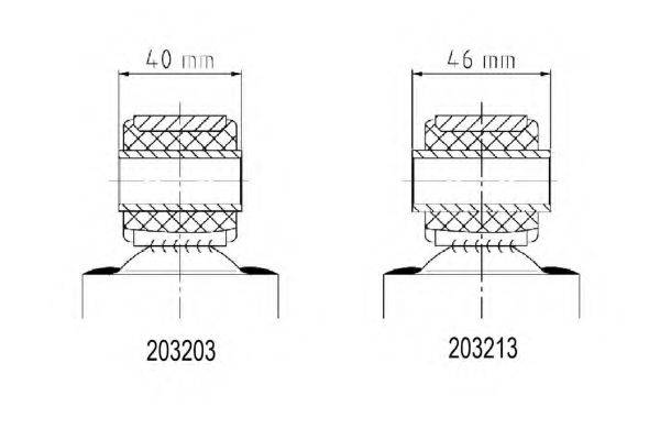 Амортизатор 203213 AL-KO