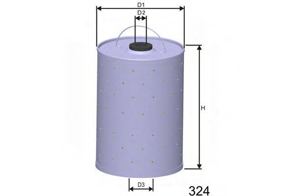 Фильтр масляный L474 MISFAT