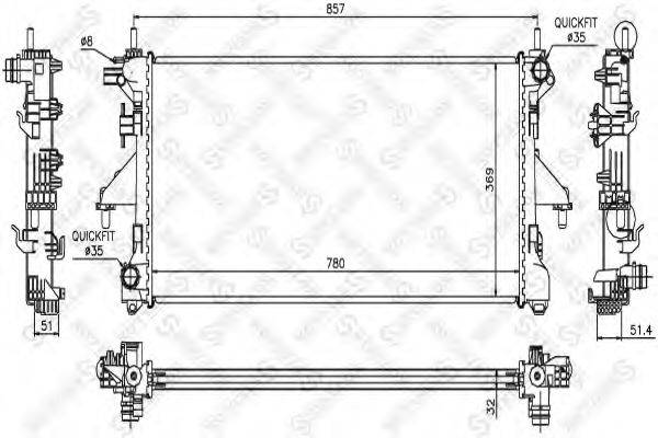 Теплообменник 10-26107-SX STELLOX