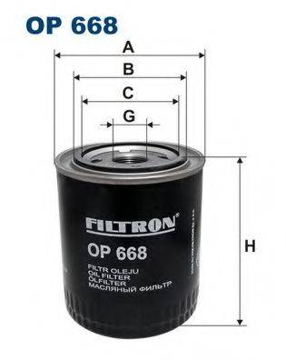 Фильтр масляный OP668 FILTRON