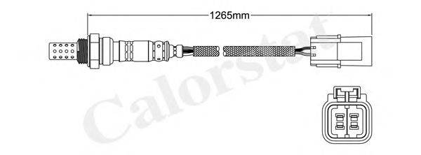 Лямбда-зонд LS140322 CALORSTAT by Vernet