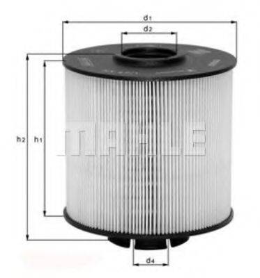 Фильтр топливный KX 67/2D MAHLE ORIGINAL