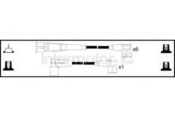 Комплект проводов зажигания 73538 STANDARD