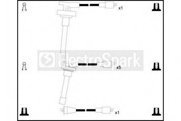 Комплект проводов зажигания OEK030 STANDARD