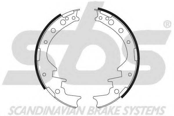 Комплект тормозных колодок 18492745377 SBS