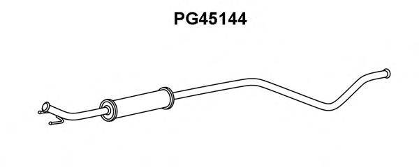 Предглушитель выхлопных газов PG45144 VENEPORTE