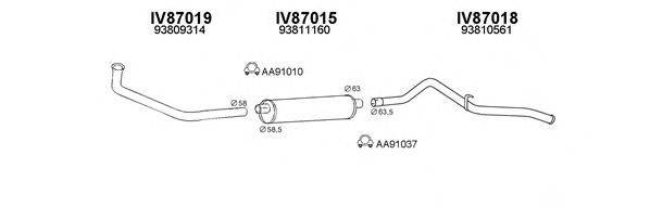 Глушитель 870017 VENEPORTE