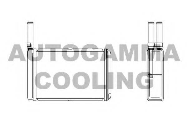 Теплообменник 101968 AUTOGAMMA