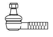Наконечник поперечной рулевой тяги