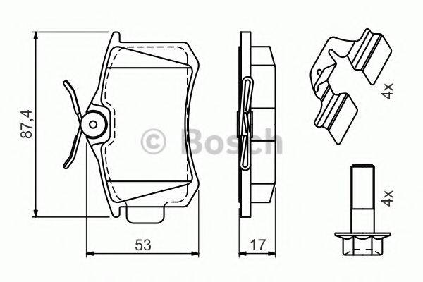Рисунок 0 986 494 596 BOSCH
