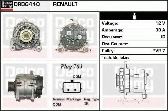 Генератор DRB6440 REMY