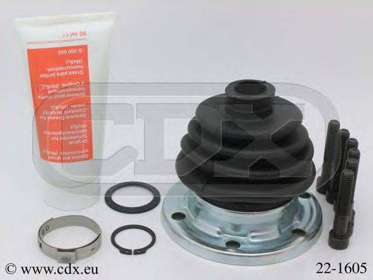 Комплект пылника, приводной вал 22-1605 CDX