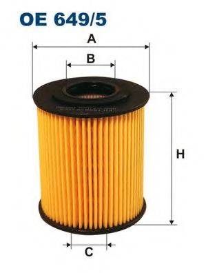 Фильтр масляный OE649/5 FILTRON