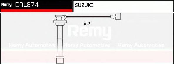 DRL874 REMY Комплект проводов зажигания DRL874 REMY