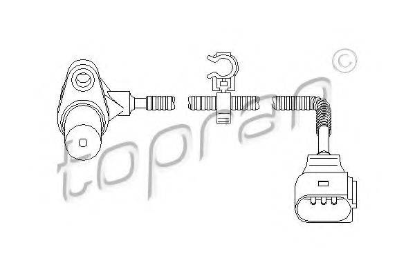 Датчик импульсов 111 379 TOPRAN