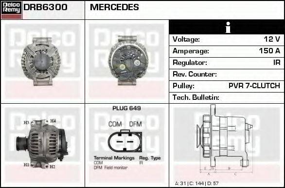 Генератор DRB6300 REMY