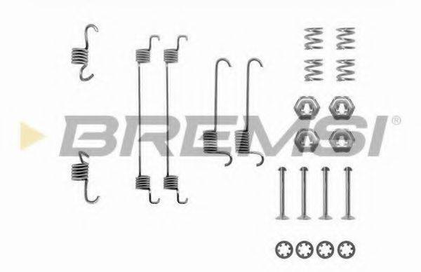 Комплектующие, тормозная колодка SK0650 BREMSI