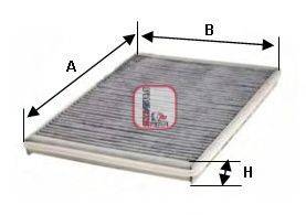 Фильтр салонный S 4145 CA SOFIMA