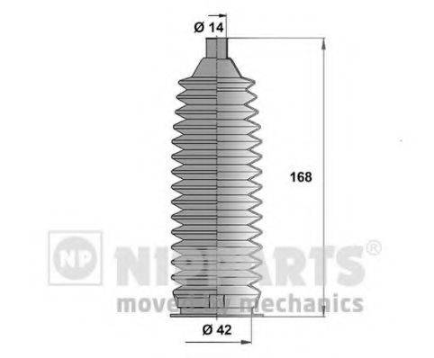 Комплект пылника, рулевое управление N2848006 NIPPARTS