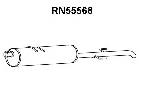 Глушитель выхлопных газов конечный RN55568 VENEPORTE