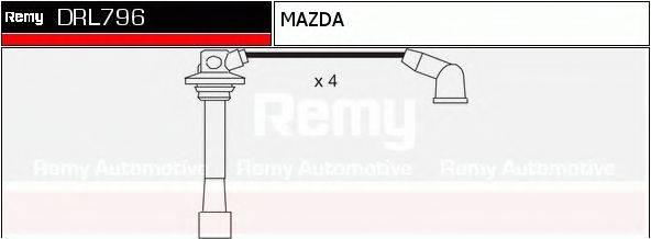 DRL796 REMY Комплект проводов зажигания DRL796 REMY