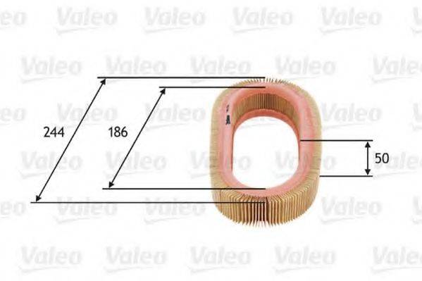 Фильтр воздушный 585616 VALEO