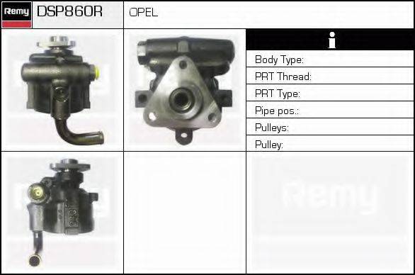 DSP860R REMY Гидравлический насос, рулевое управление DSP860R REMY