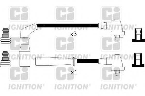 Комплект проводов зажигания XC863 QUINTON HAZELL