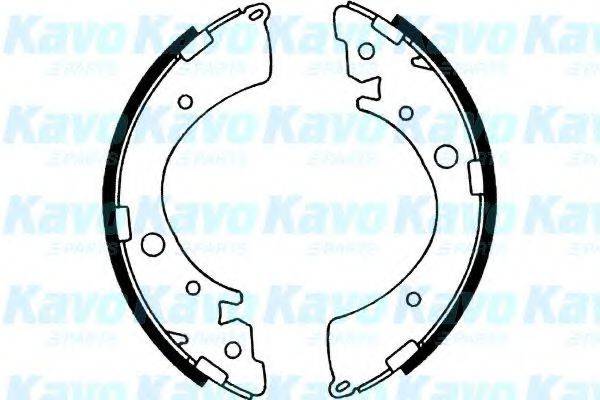 Комлект тормозных накладок BS-2910 KAVO PARTS