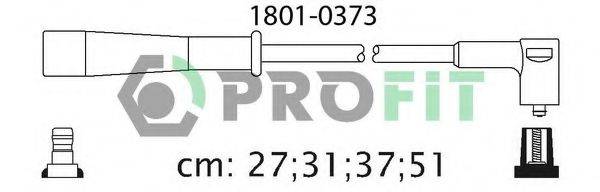 Комплект проводов зажигания 1801-0373 PROFIT