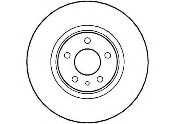 Тормозной диск NBD411 NATIONAL