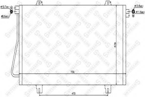 Конденсатор 10-45470-SX STELLOX