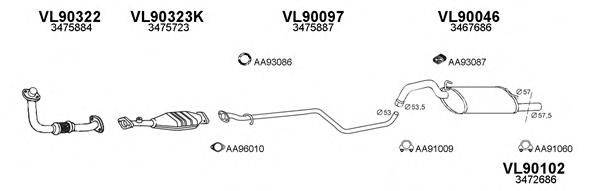 Глушитель 900169 VENEPORTE