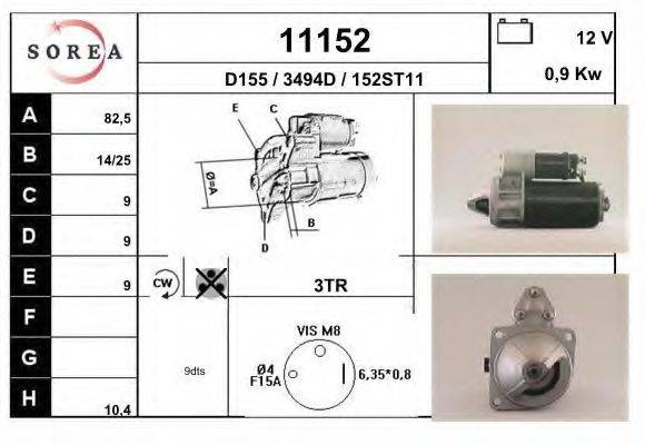 Стартер 11152 EAI