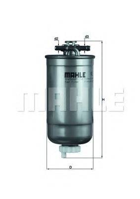 Фильтр топливный KL 147/1D MAHLE ORIGINAL