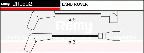 DRL592 REMY Комплект проводов зажигания DRL592 REMY