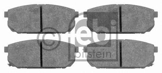 Комплект тормозных колодок, дисковый тормоз 16524 FEBI