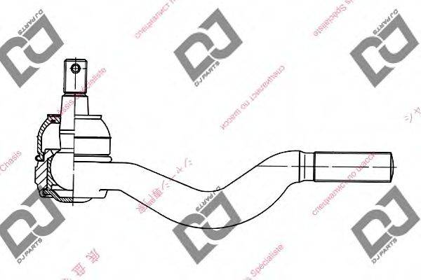 Наконечник поперечной рулевой тяги DE1045 DJ PARTS