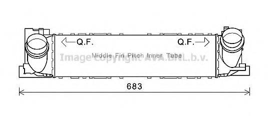 Интеркулер BW4466 PRASCO