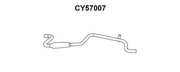 Глушитель выхлопных газов конечный CY57007 VENEPORTE