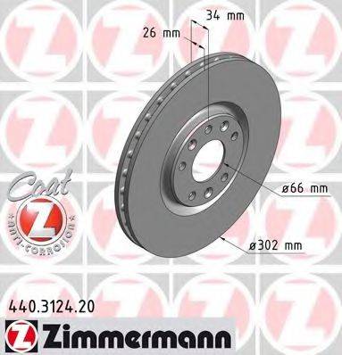 Тормозной диск 23-1280C METELLI