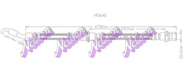 Тормозной шланг H5641 BROVEX-NELSON