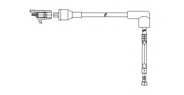 Провод зажигания 768/47 BREMI