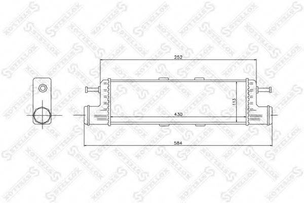 Теплообменник 10-40050-SX STELLOX