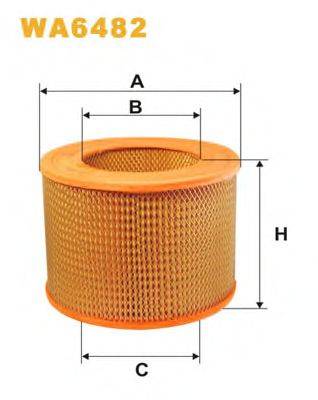 Фильтр воздушный WA6482 WIX FILTERS